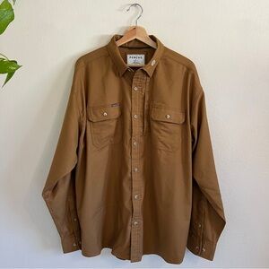 Poncho Outdoors Performance Flannel Button Up